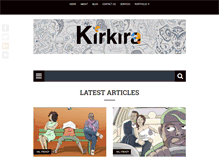 Tablet Screenshot of kirkira.com